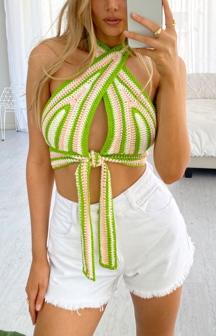 Whitsundays Crop Top Multi