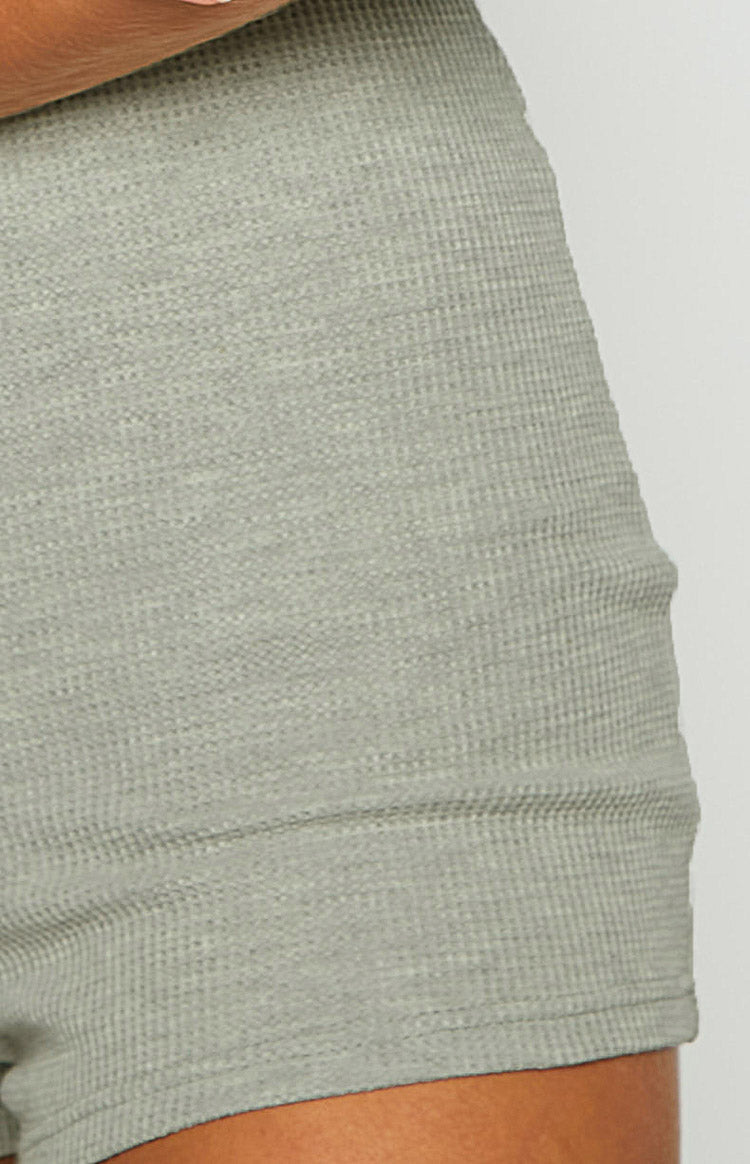 Parker Grey Waffle Playsuit