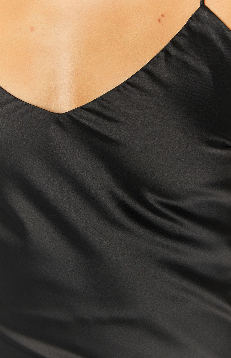 Eternal Black Formal Maxi Dress