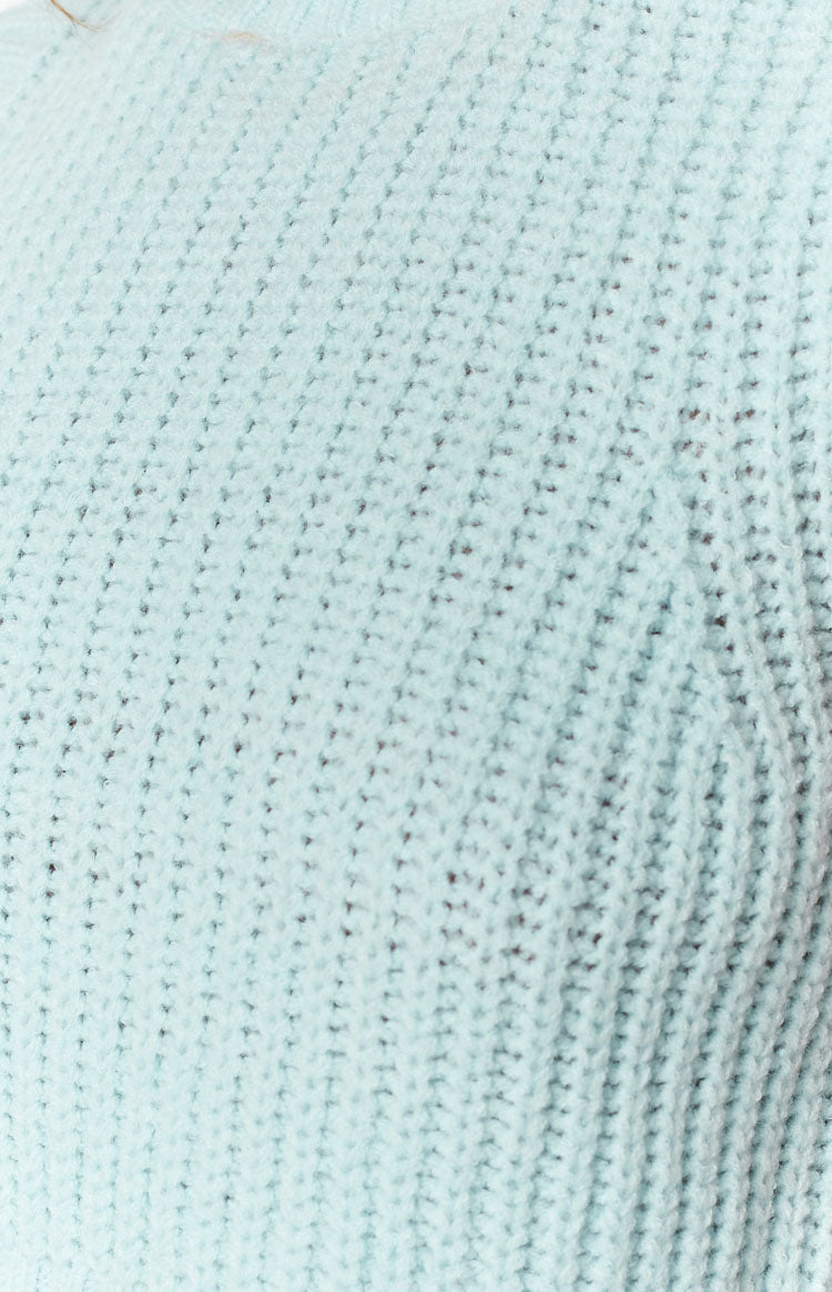 Snoh Pale Blue Knit Tank