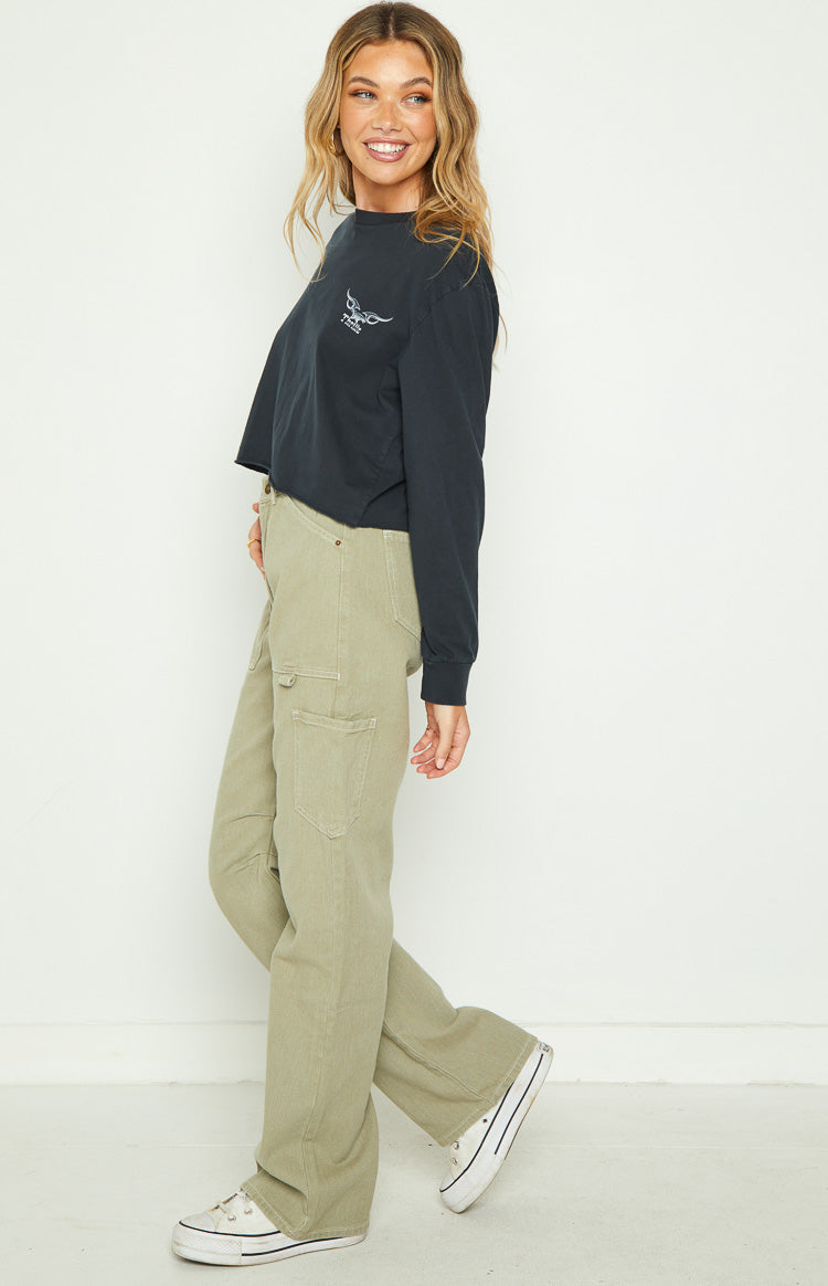 Lioness Miami Vice Light Khaki Pants