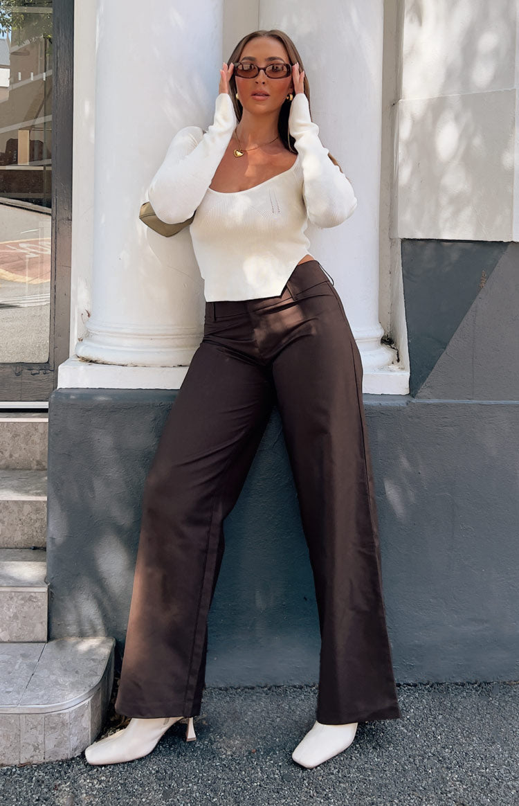 Maeve Chocolate Pants