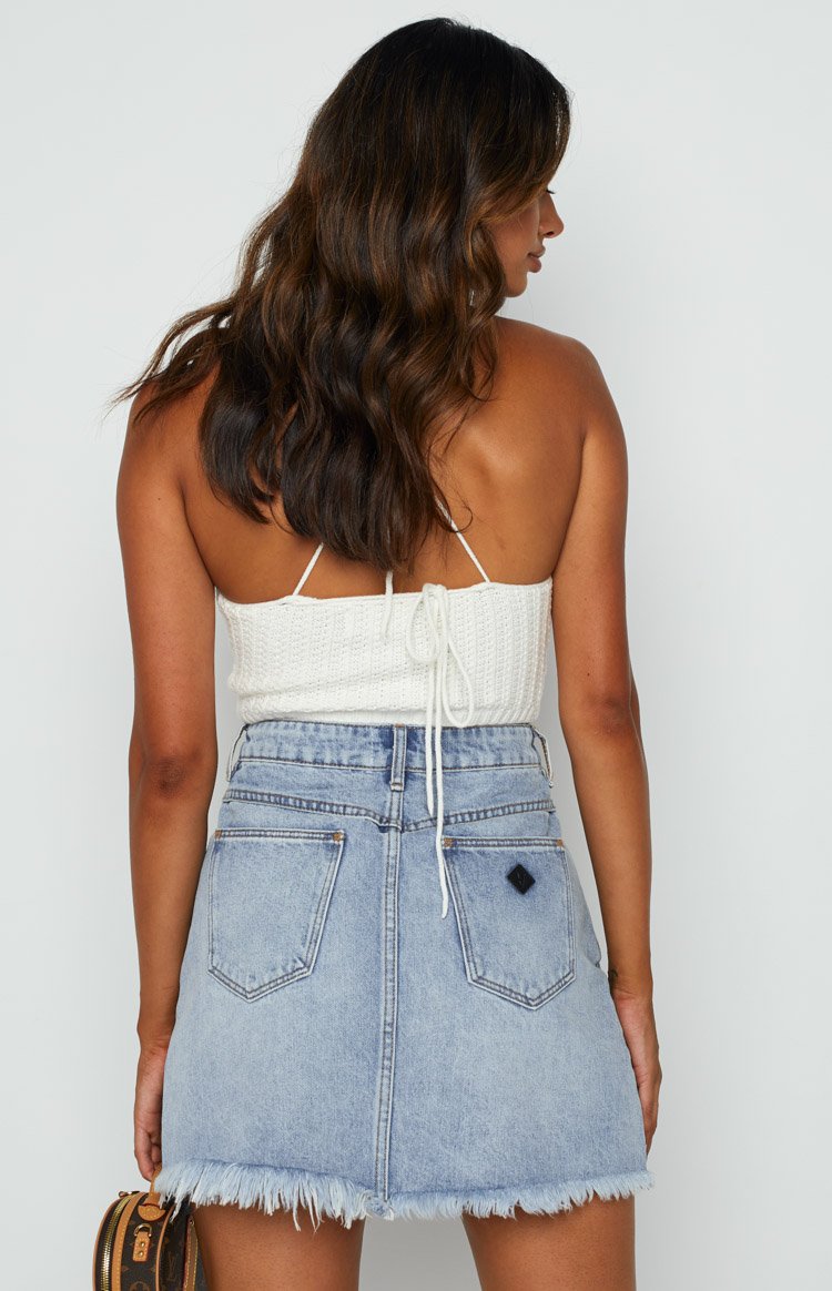 Abrand A Aline Skirt Jenny Blue Rip