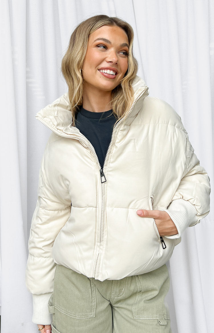Remi Puffer Jacket White