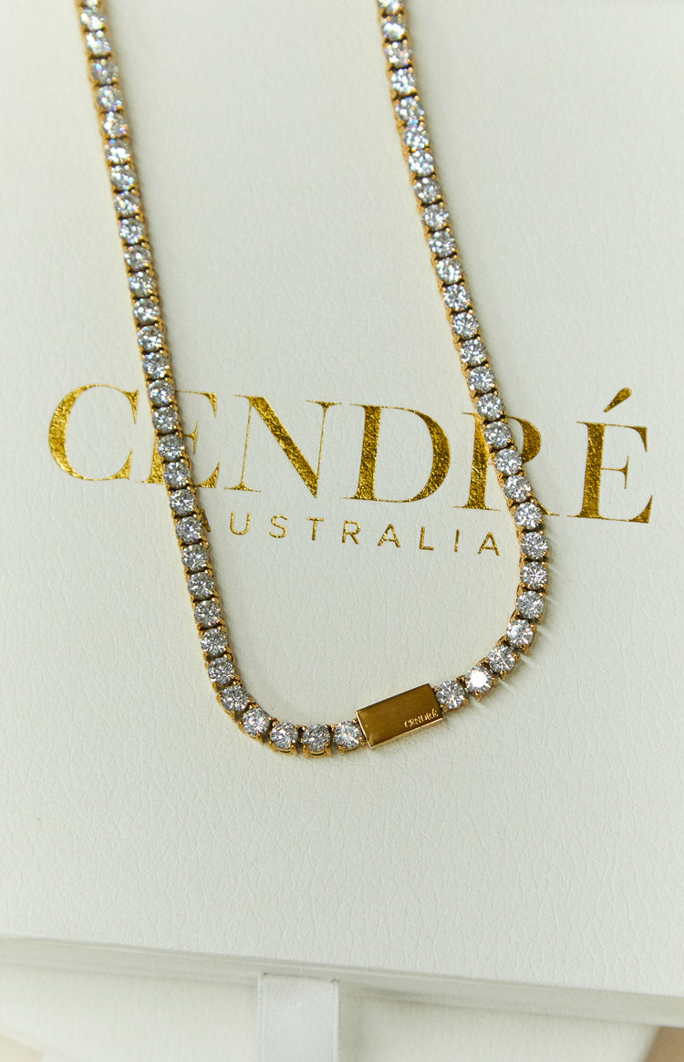 Cendré Marta Gold Necklace