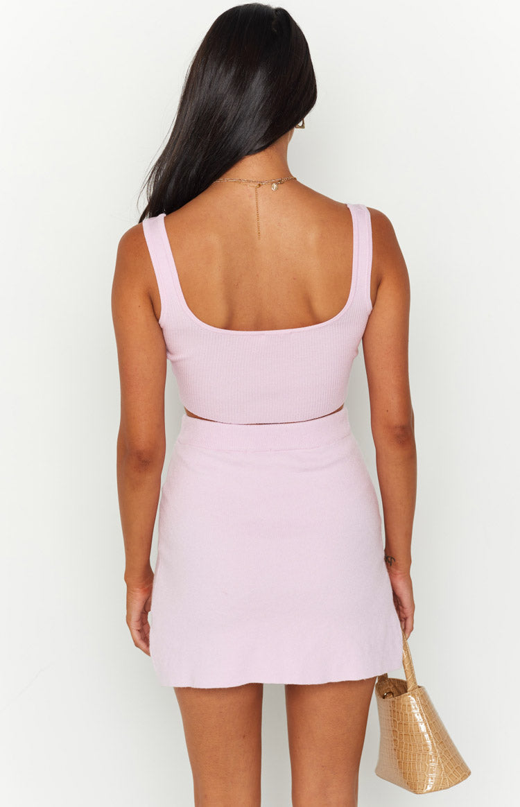 Eda Lilac Mini Skirt