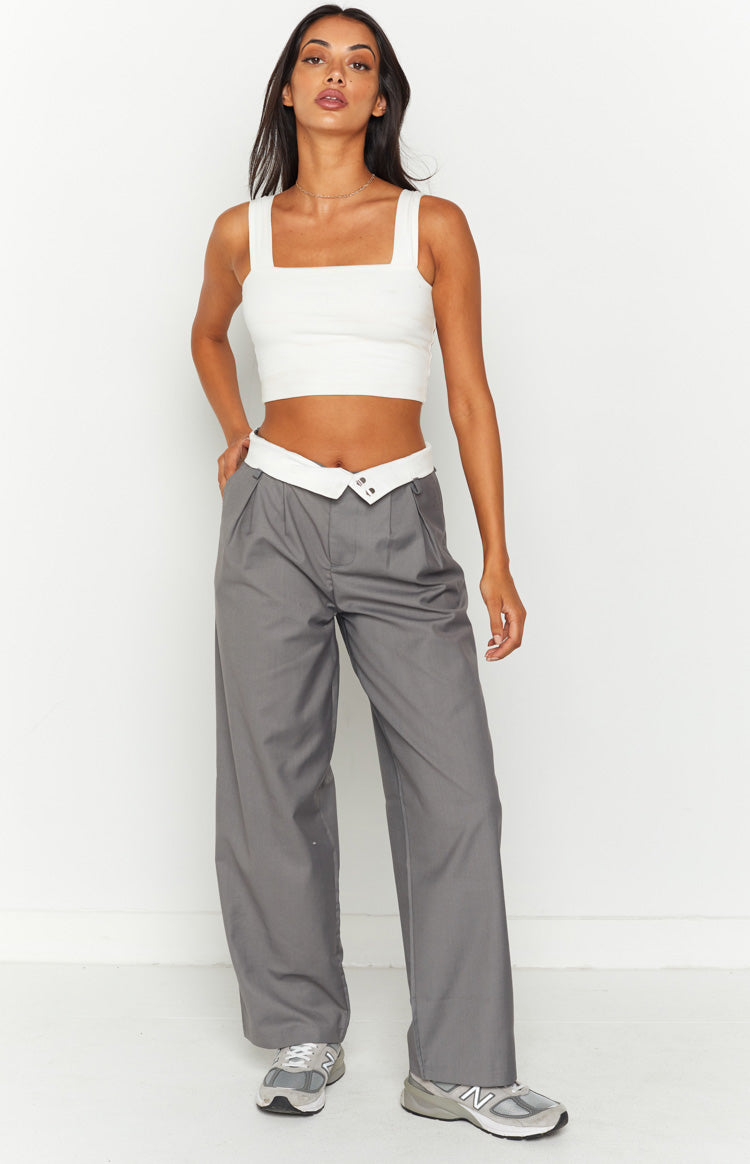 Zion Grey Waist Pant