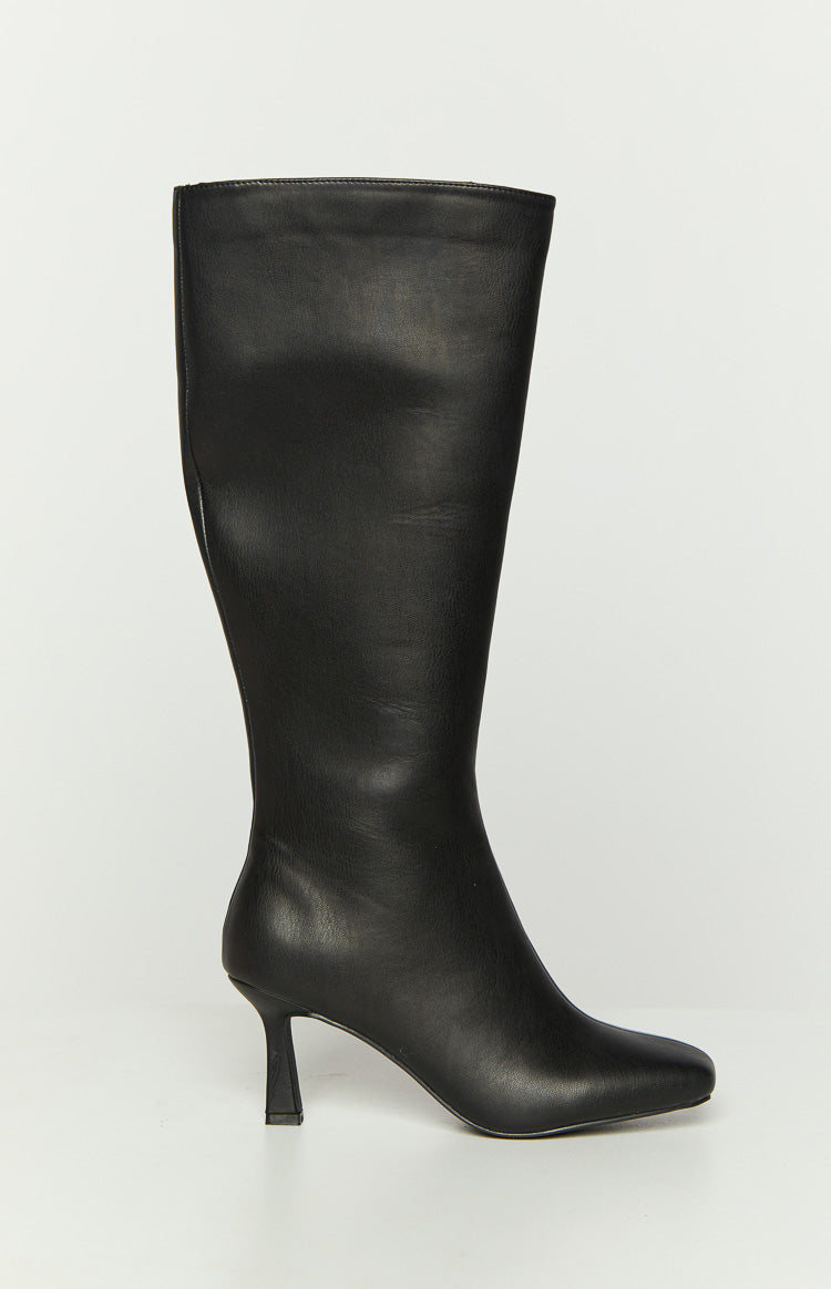 Therapy Candid Black Knee High Boots