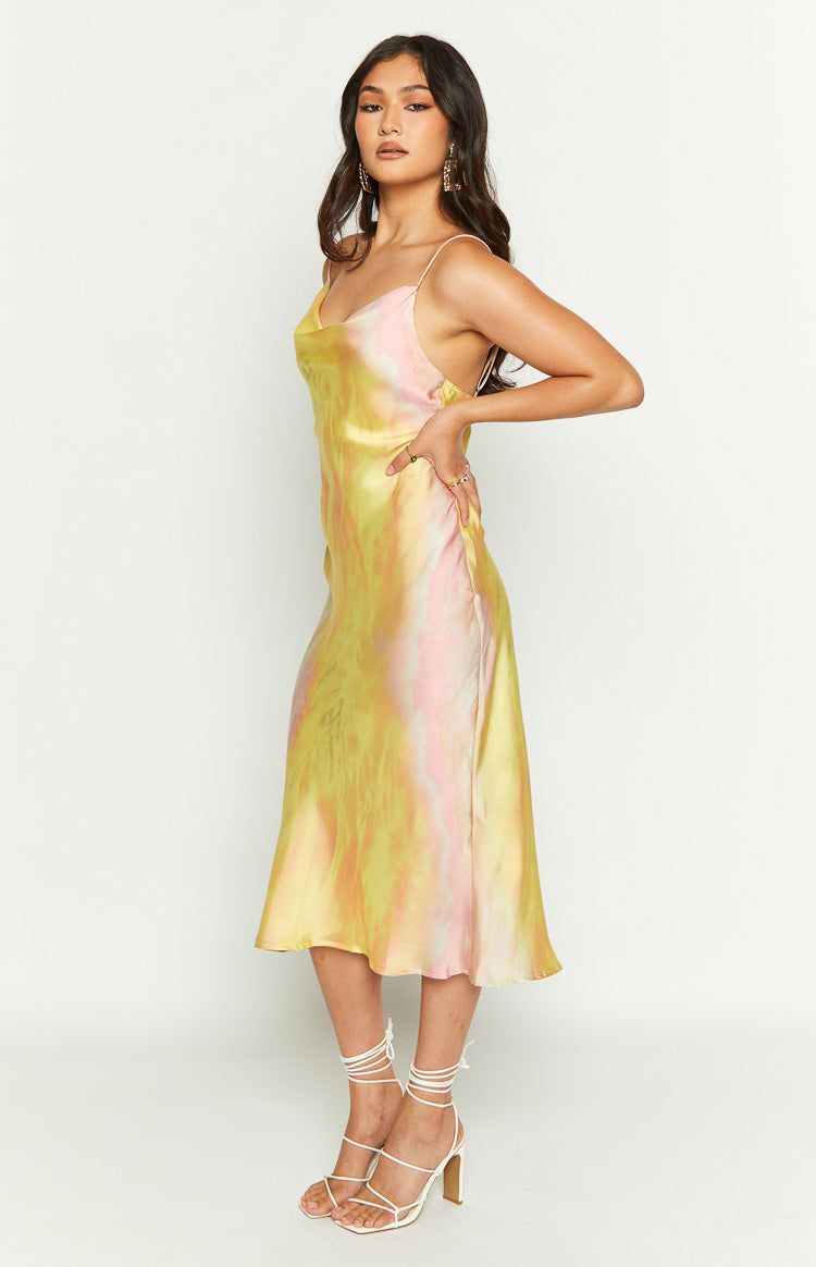 Callie Multi Midi Dress