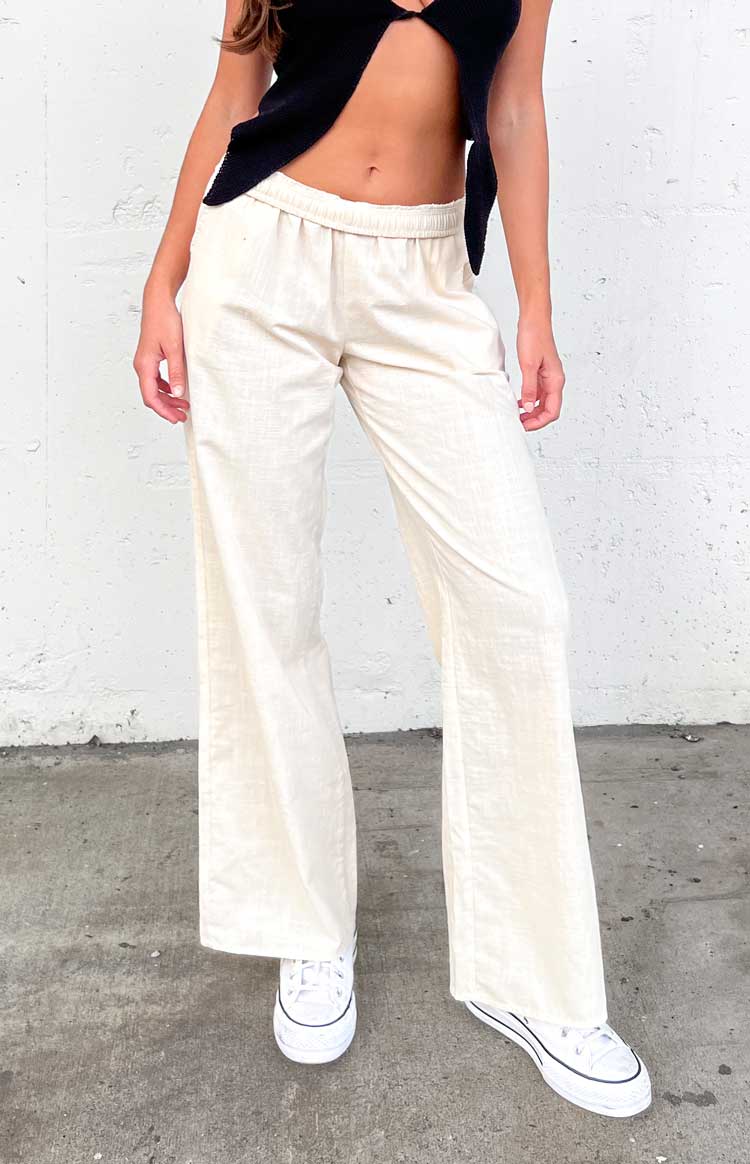 Ray Oat Linen Pants