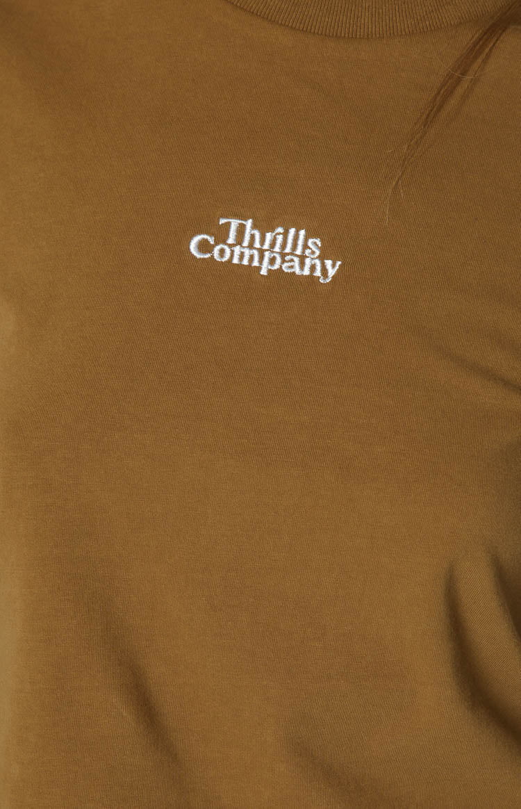 Thrills Compound Brown Mini Tee