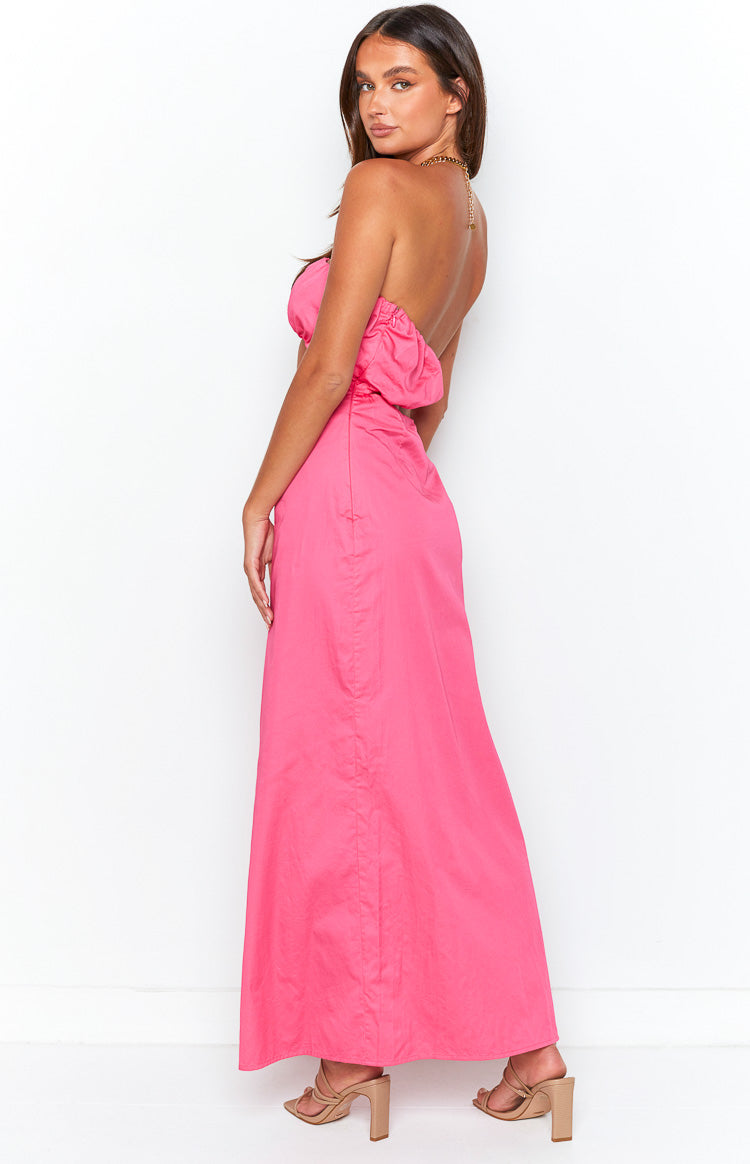Bentley Pink Midi Dress