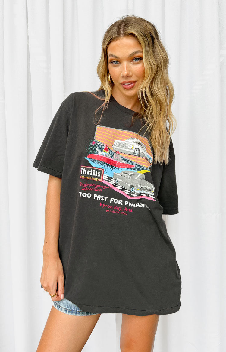 Thrills Speedsters Merch Tee - Merch Black