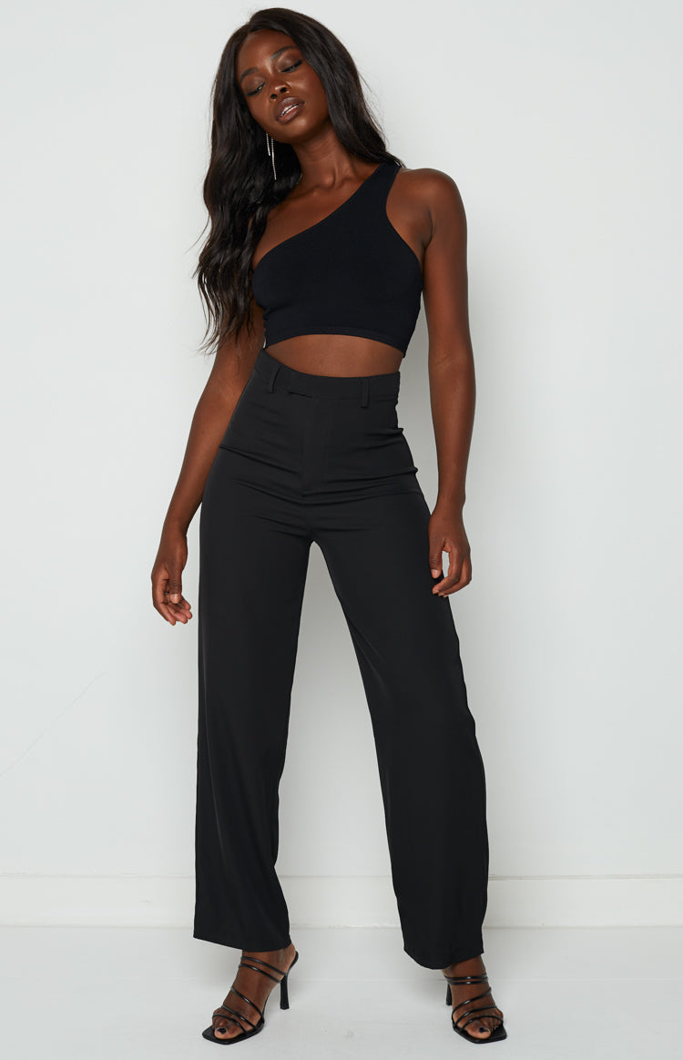Elekta Black Crop Top