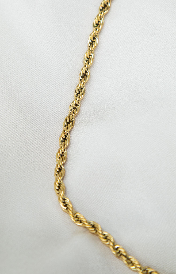 Florence Rope Chain Gold Necklace