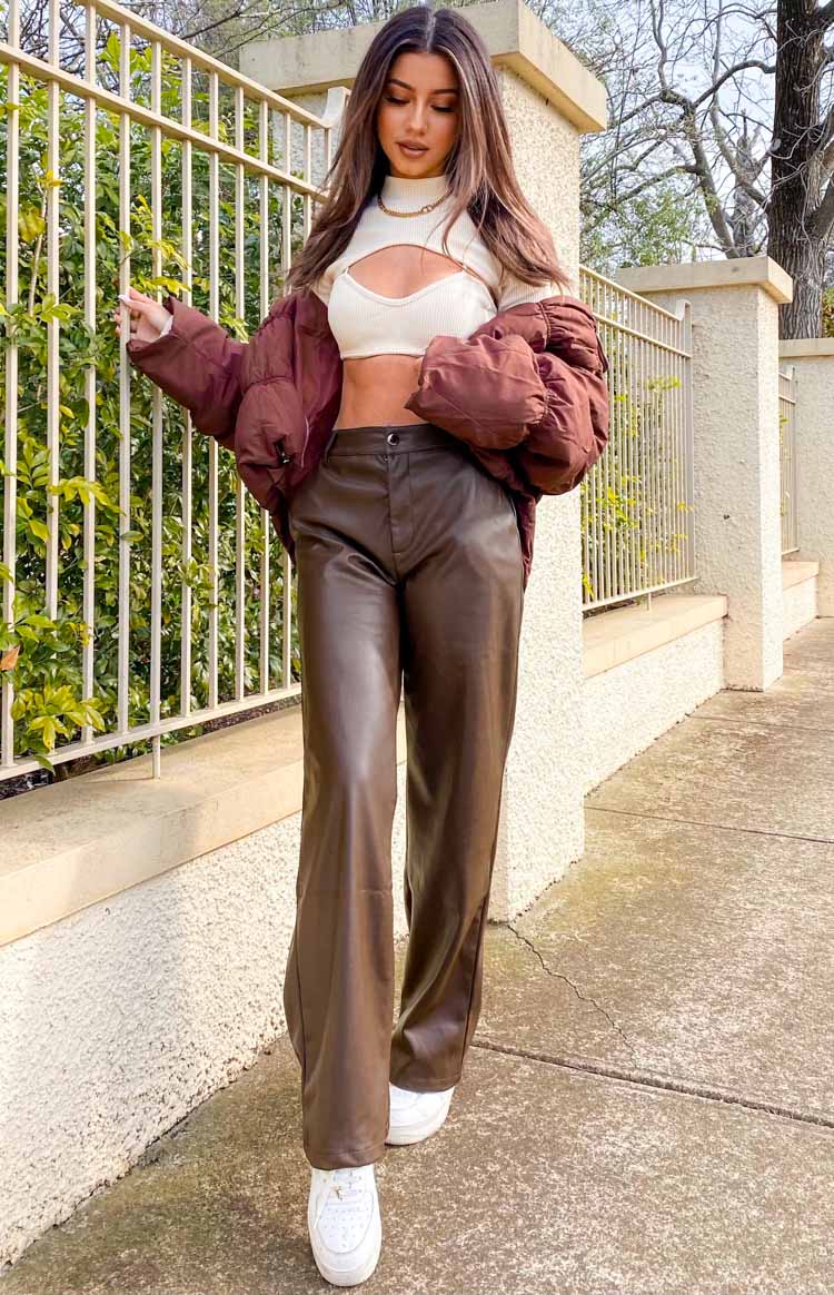 Remi Puffer Jacket Chocolate