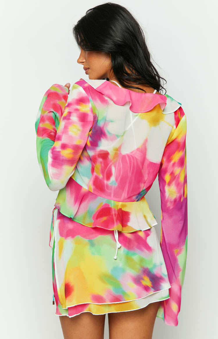 Kazan Floral Print Mini Skirt