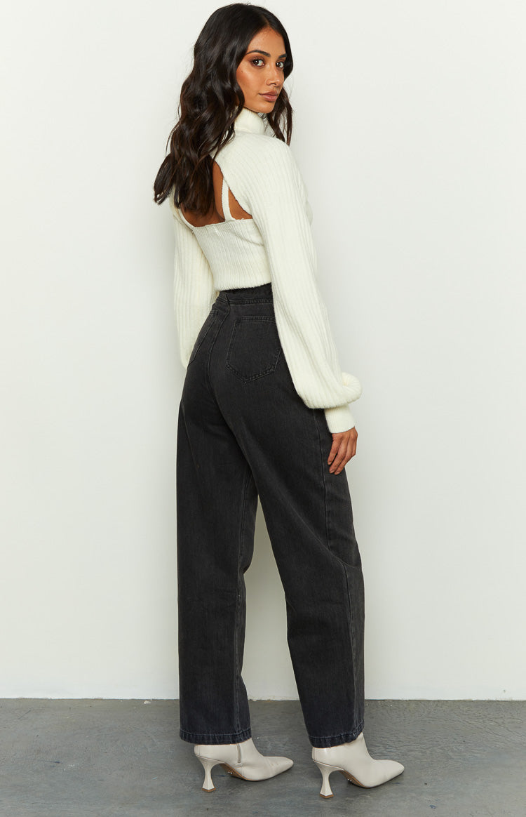 Edge Black Denim Jeans