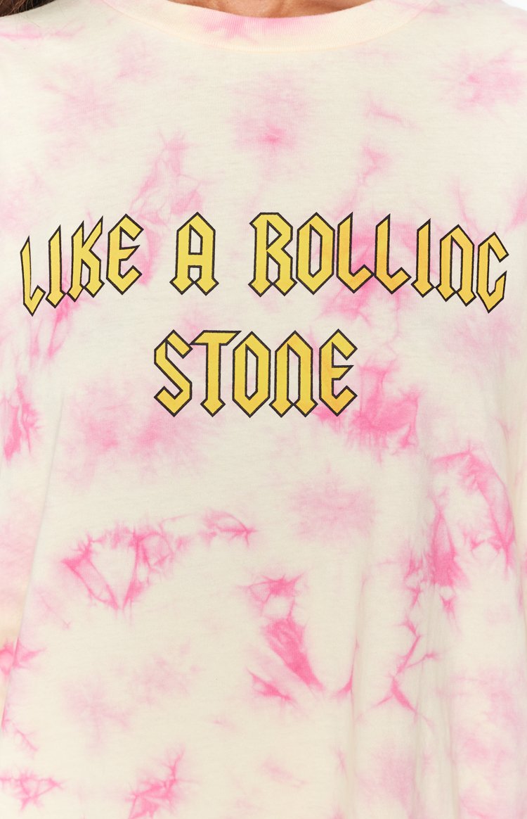 Stones Tee Pink