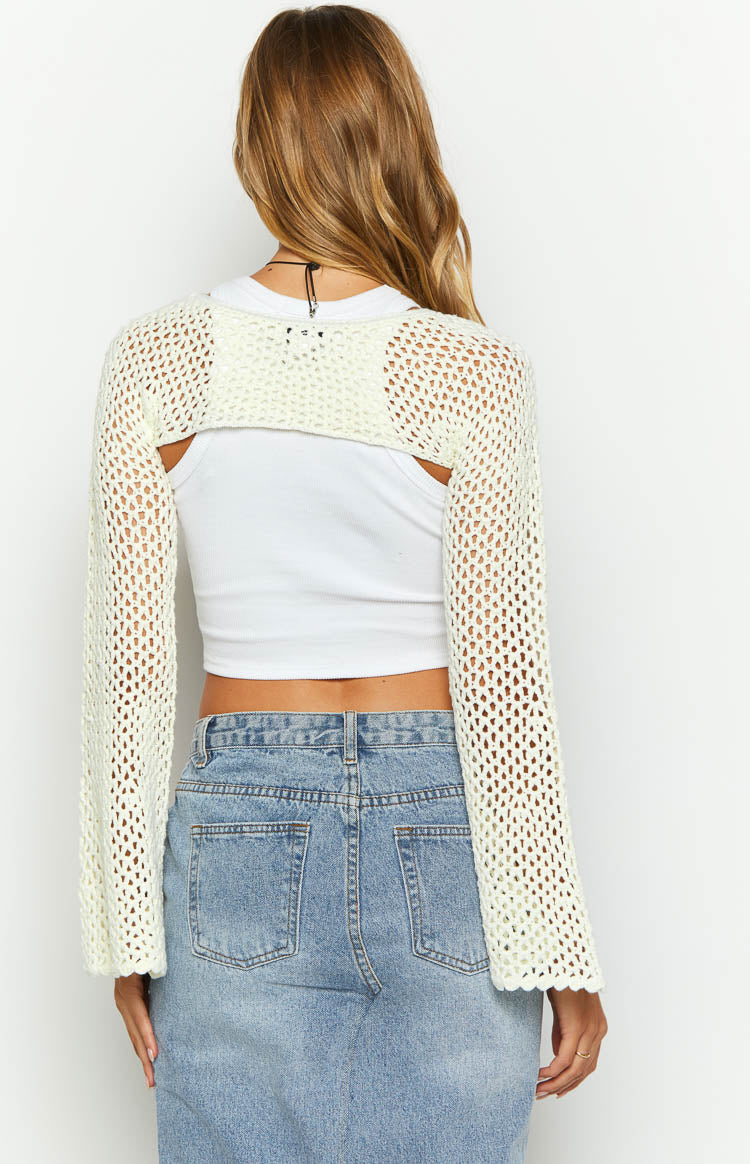 Amarlie Cream Shrug
