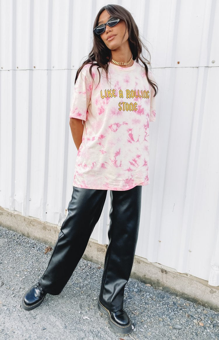Stones Tee Pink