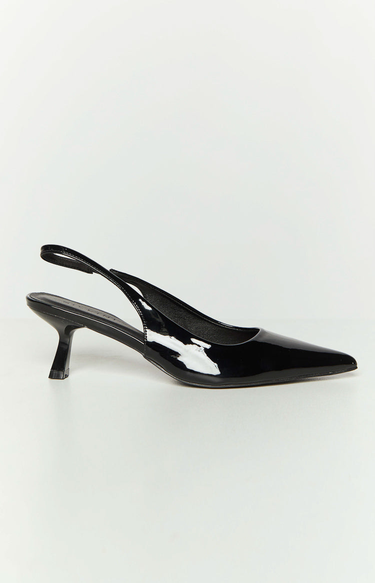Billini Ayla Black Patent Heels