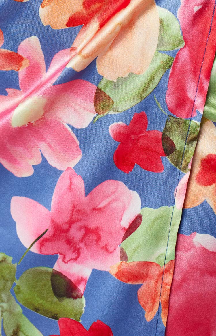 Cyndi Floral Wrap Skirt