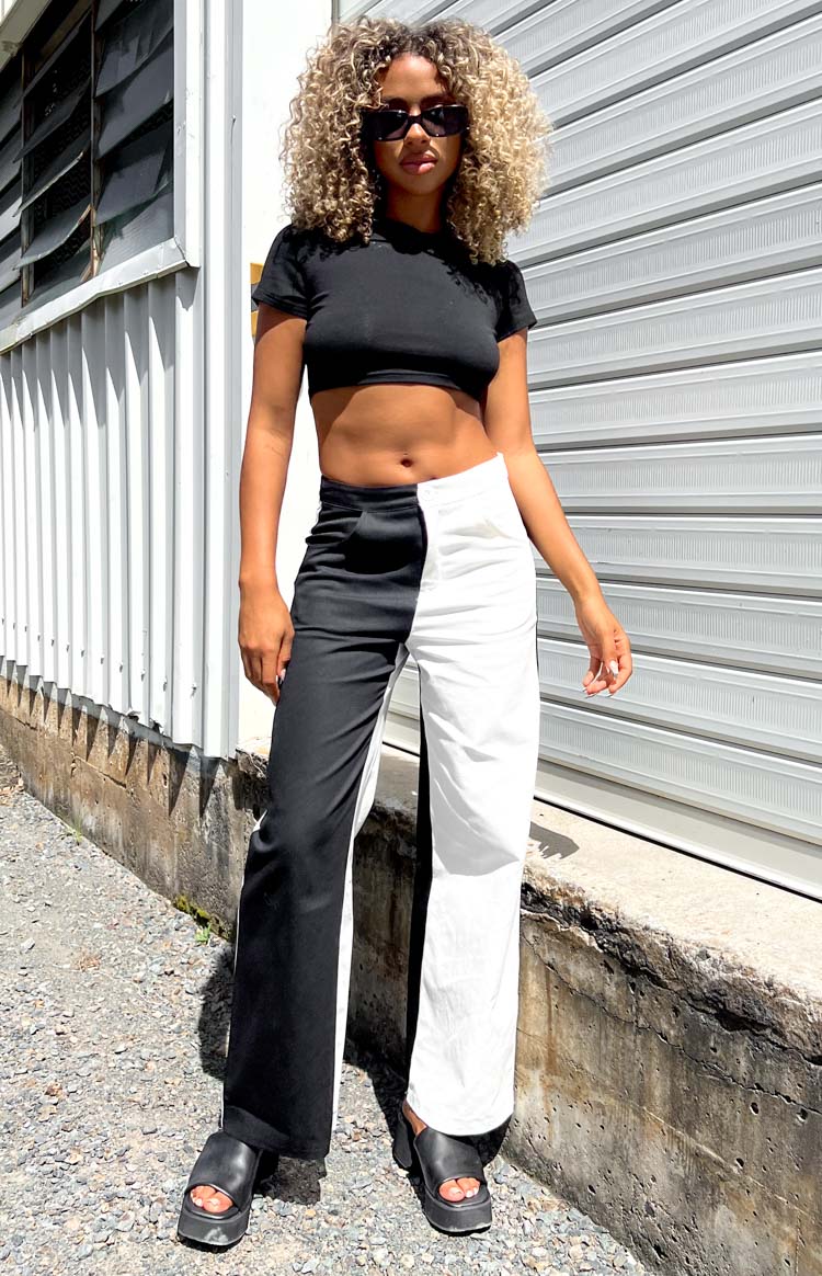 Edgy Pants Black