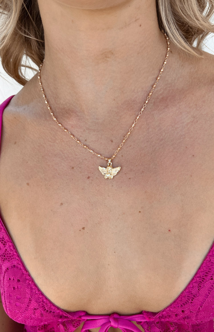 Nava Gold Pendant Necklace