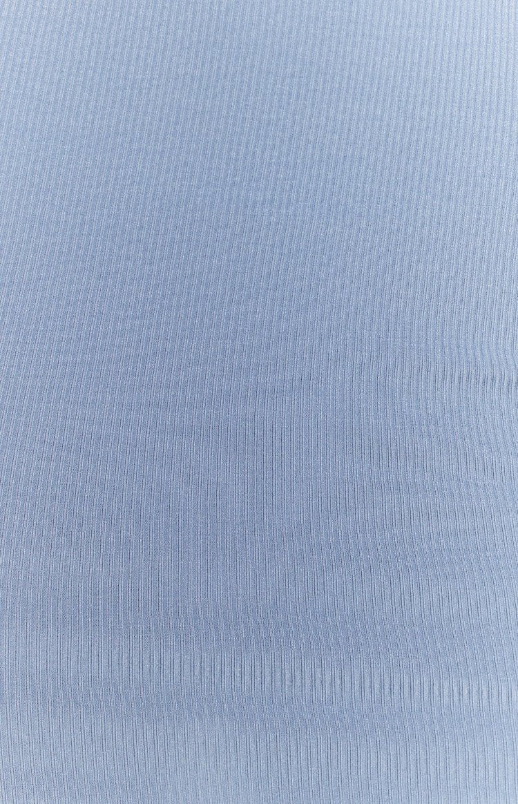 Bella Donna String Mini Skirt Blue