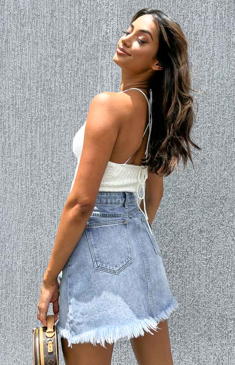 Abrand A Aline Skirt Jenny Blue Rip