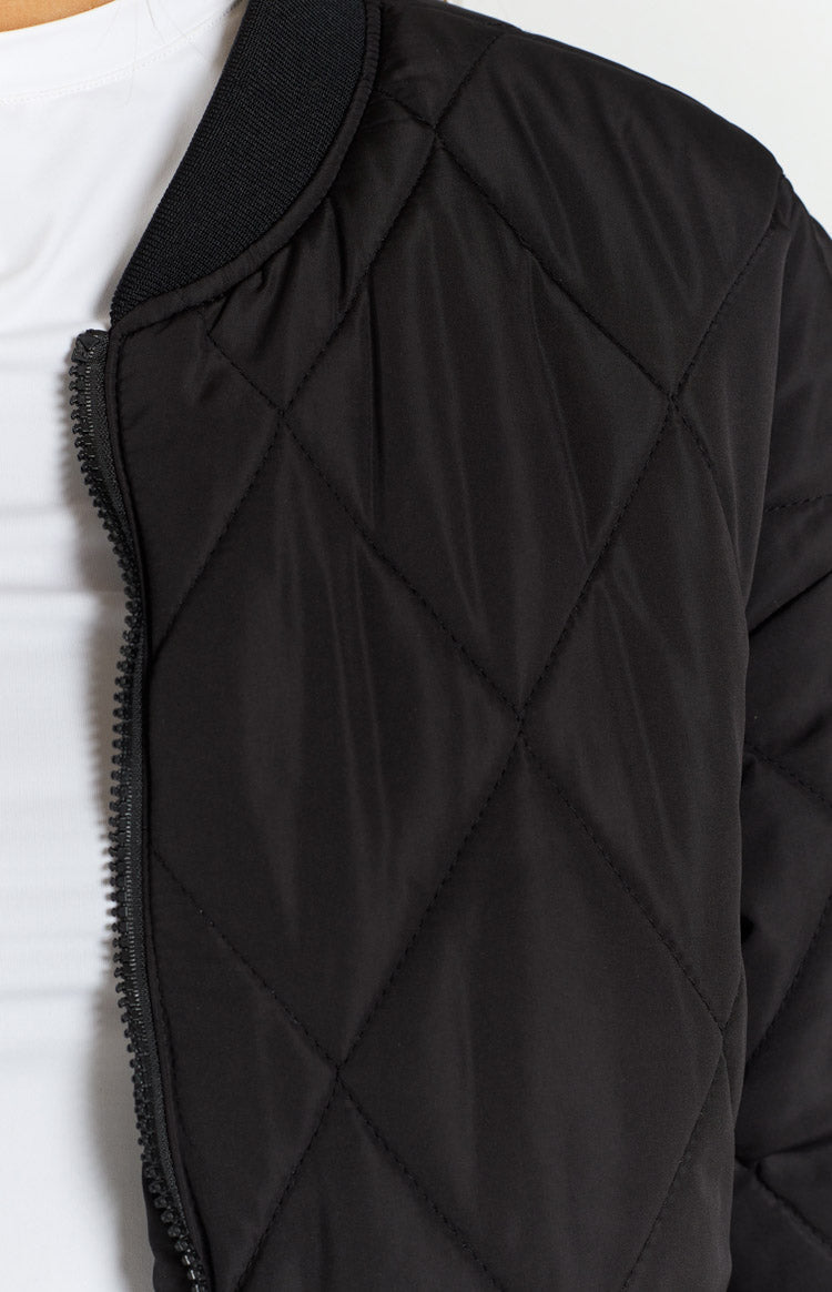 Ramona Black Puffer Jacket