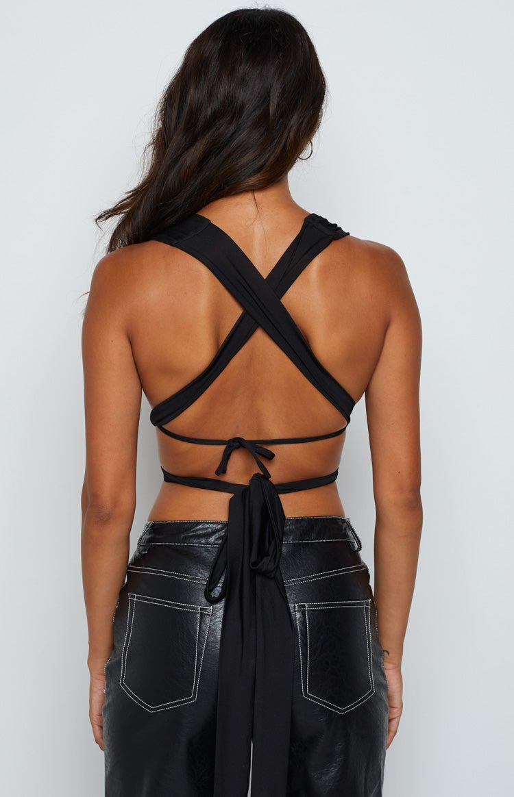 Niomi Crop Top Black