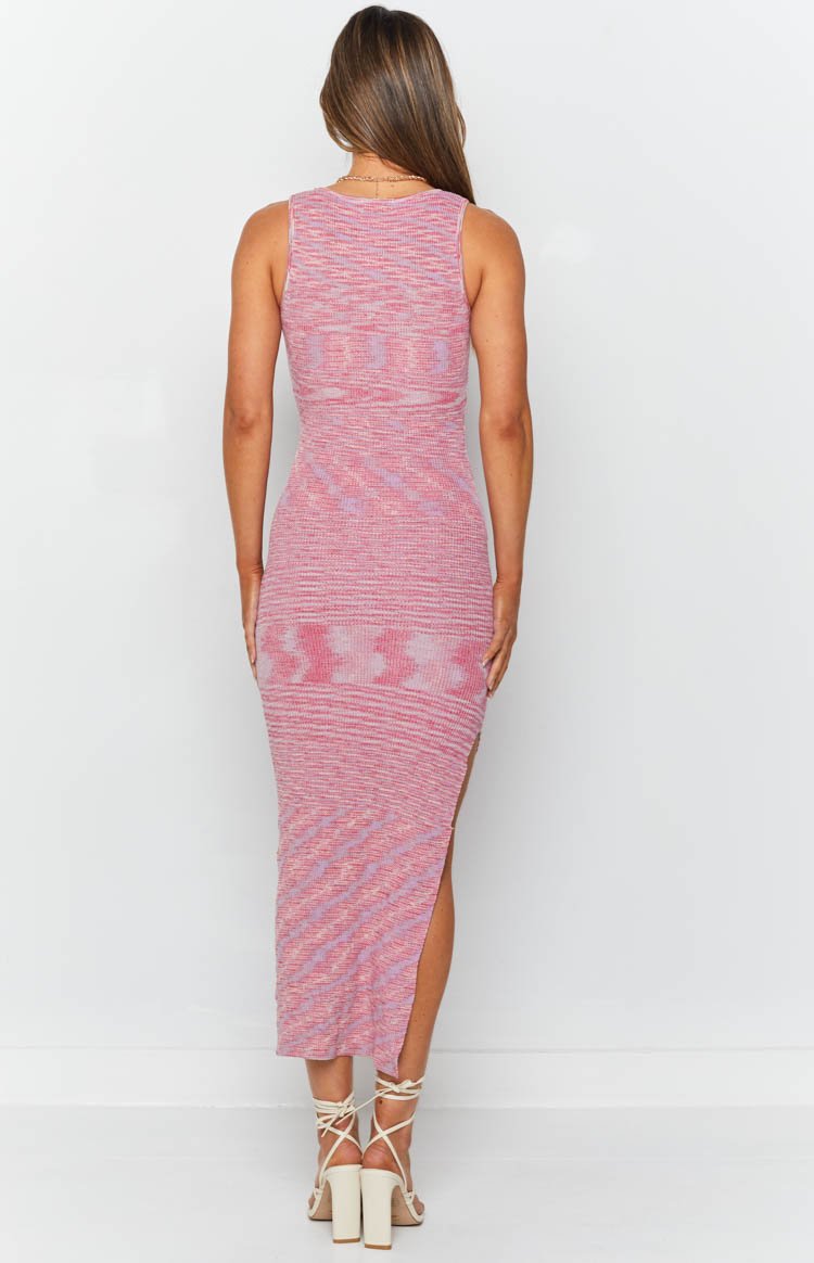 Ravenna Cut Out Maxi Dress Pink