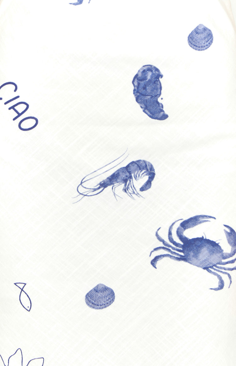 Kendal Blue Print Maxi Dress