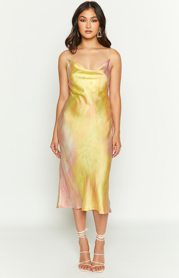 Callie Multi Midi Dress