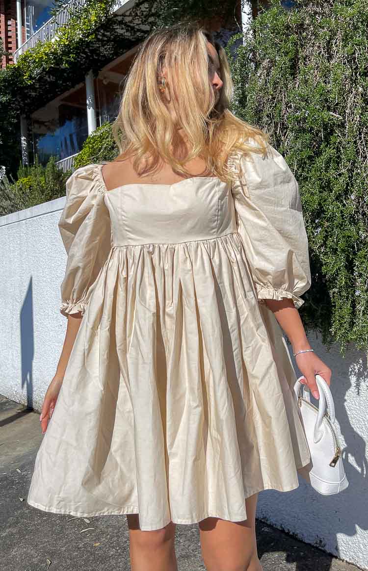 Tiana Cream Mini Dress