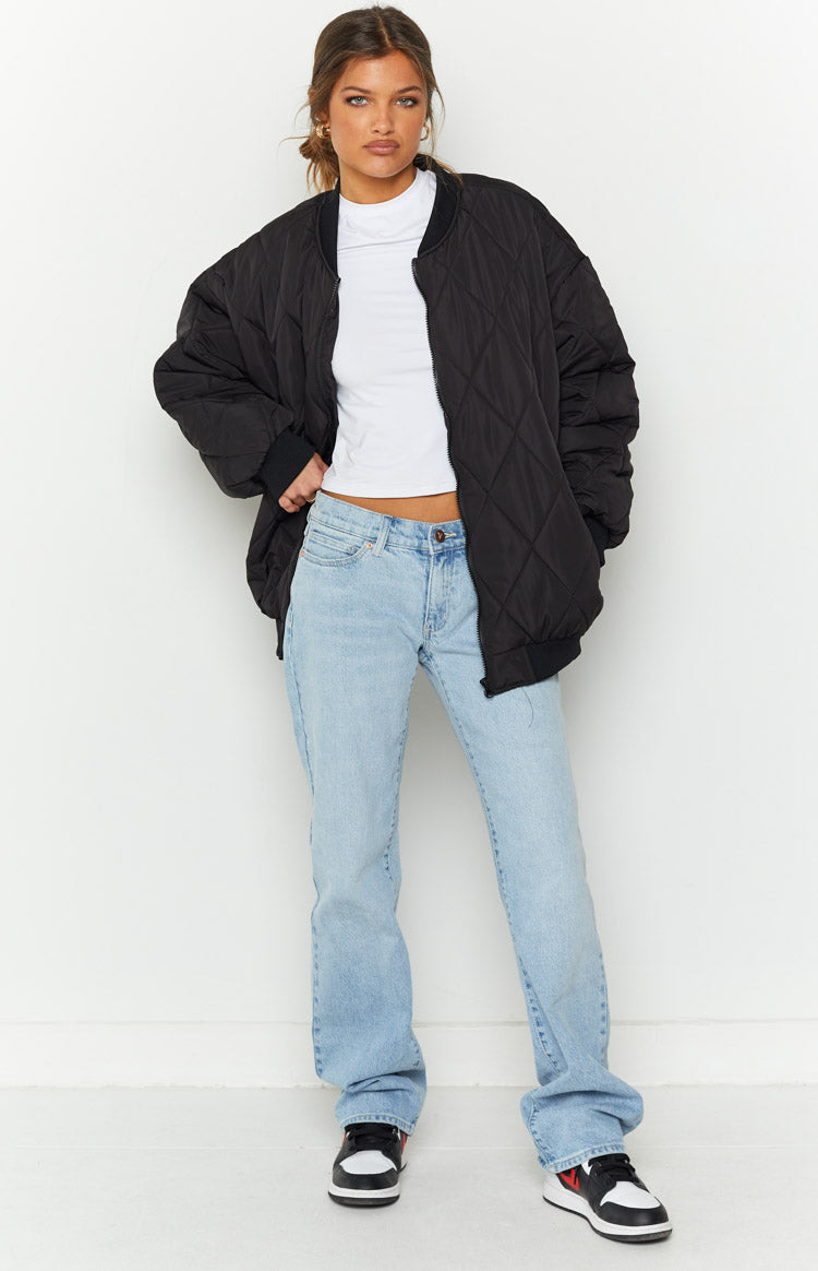 Ramona Black Puffer Jacket