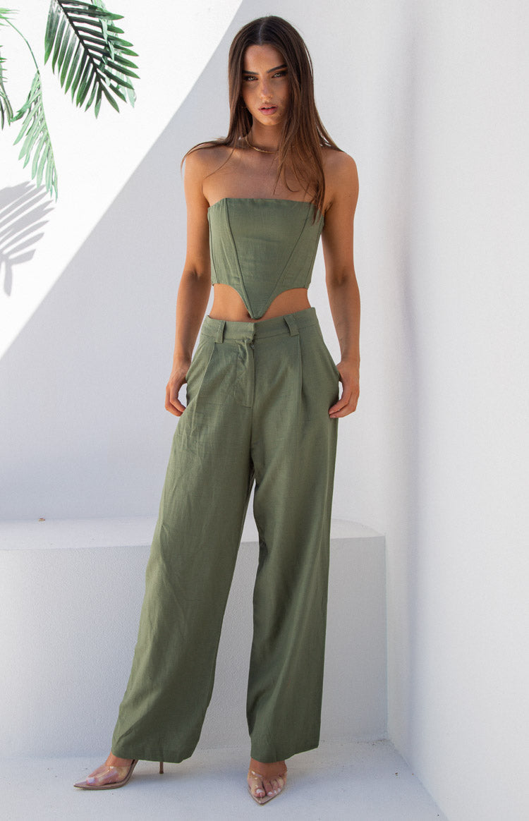 Lioness La Quinta Khaki Pant