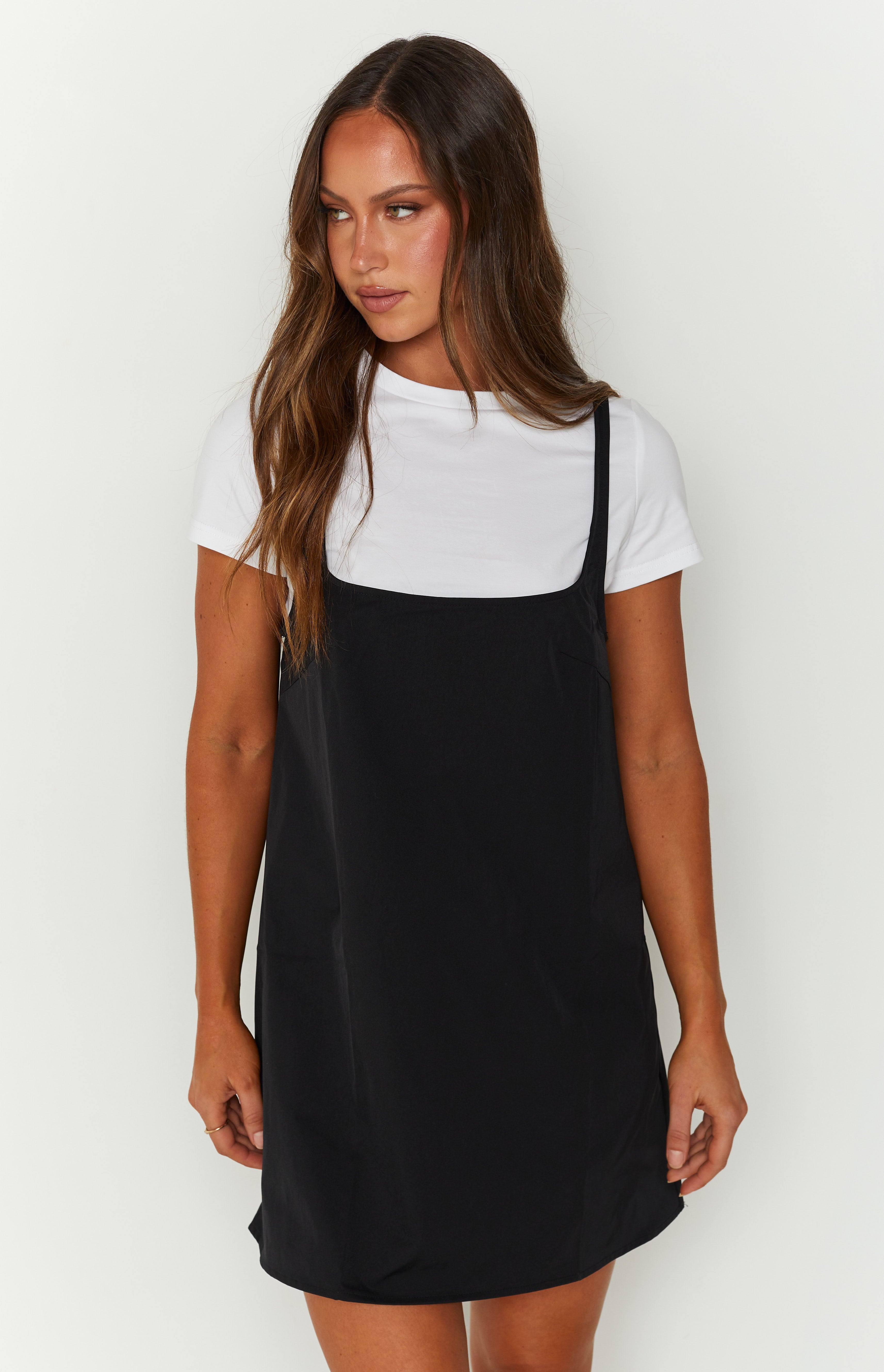 Priya Black Mini Dress