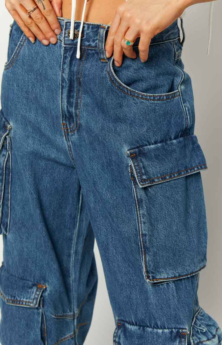 Lioness Blue Denim Smokeshow Jeans