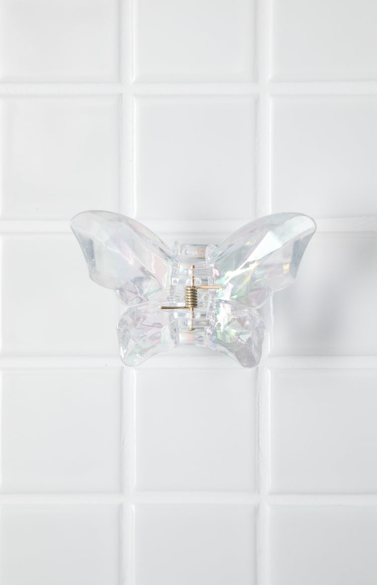 Butterfly Iridescent Claw Clip (FREE over $100)