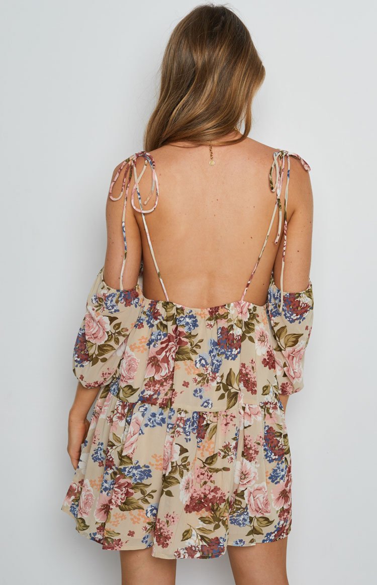 Hope Smock Dress Pink Floral