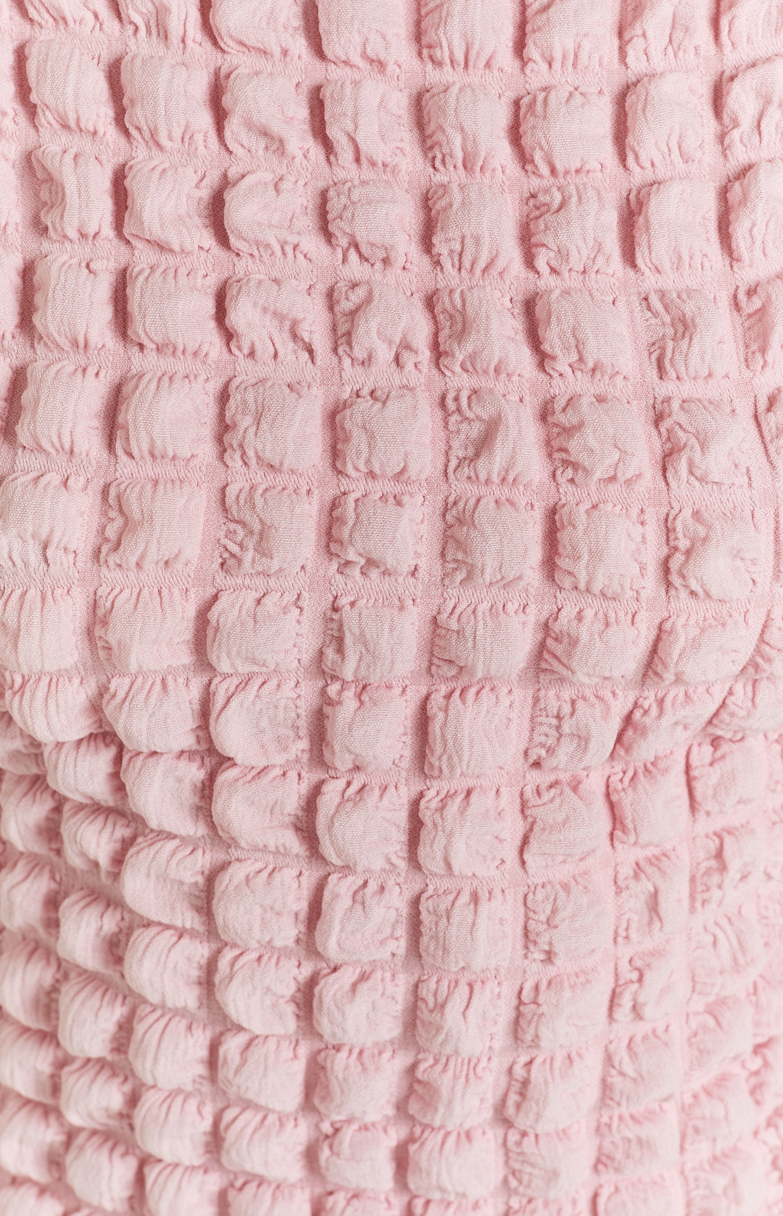 Bubble Pink Short Sleeved Crop Top