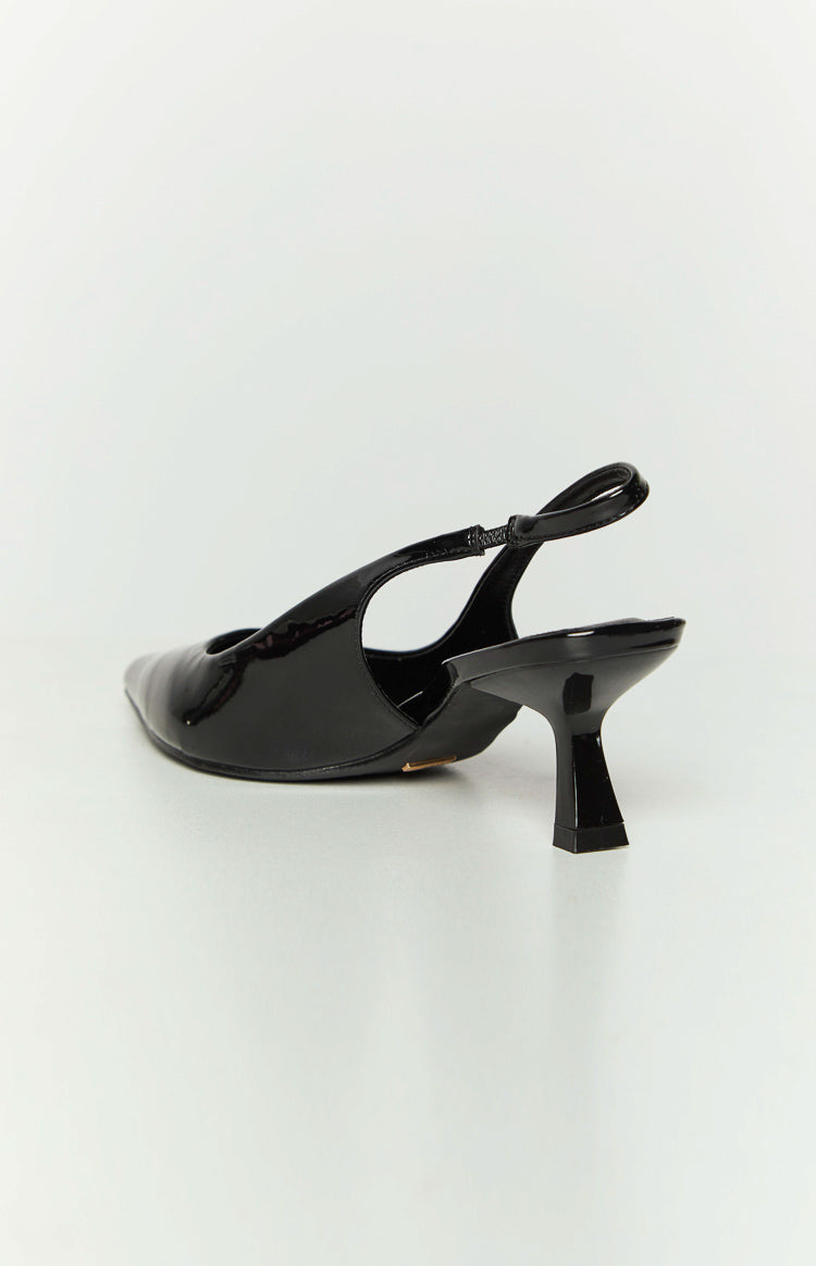 Billini Ayla Black Patent Heels