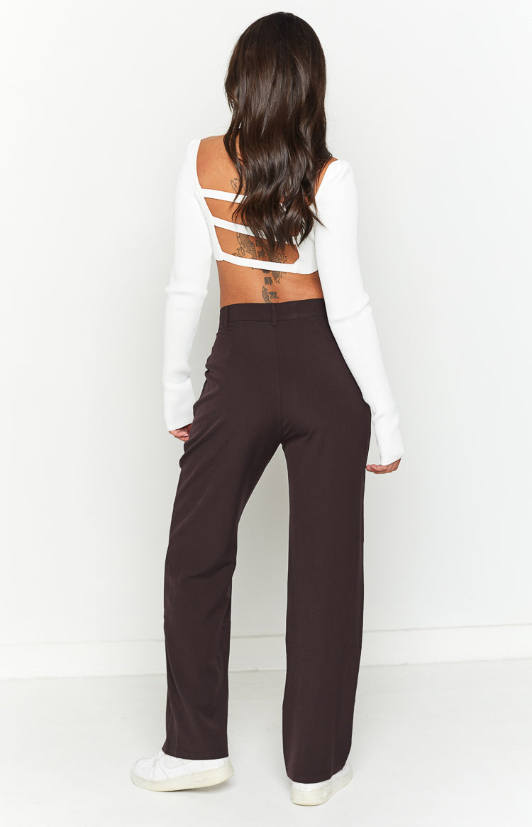 Malcolm Brown Straight Leg Pants