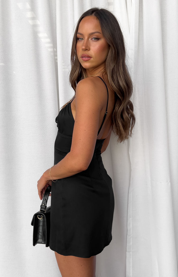 Rhodes Black Mini Dress