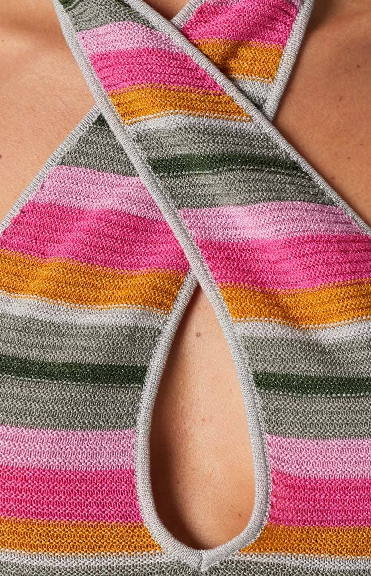 Sabre Halter Top Multi