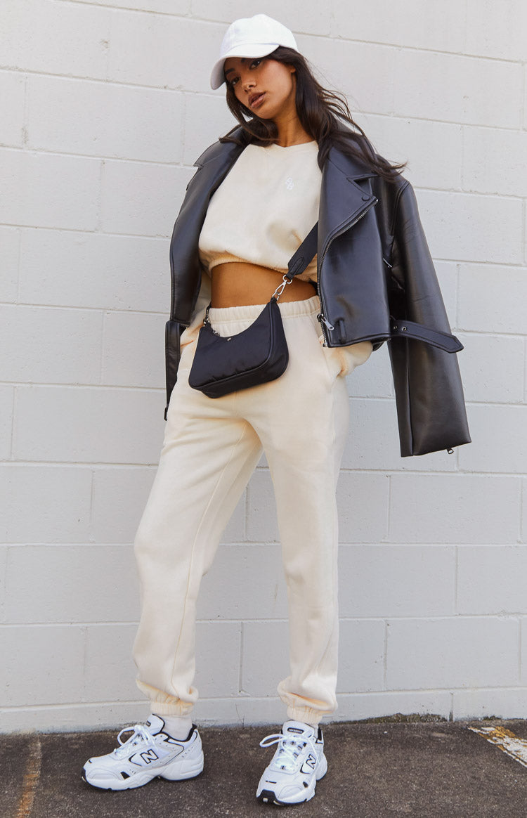 Annie Cream Cropped Sweater