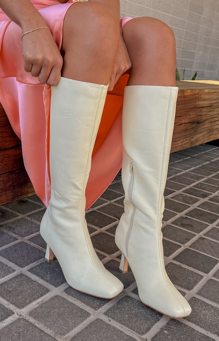 Therapy Candid Vanilla Knee High Boots